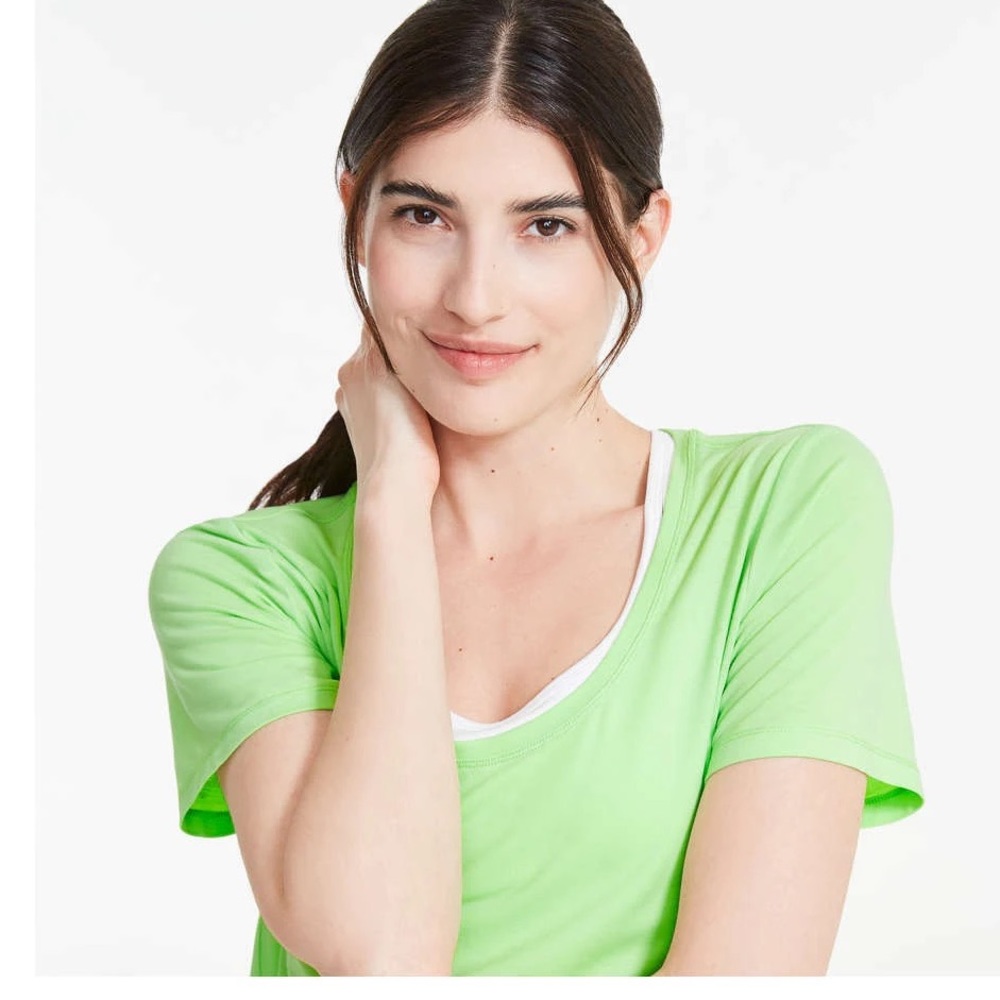 Brand New Green Joe Fresh Activewear Tee